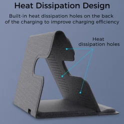 SCTP Inc (RSPA and Sungale) 3-in-1 Foldable Wireless Charging Stand