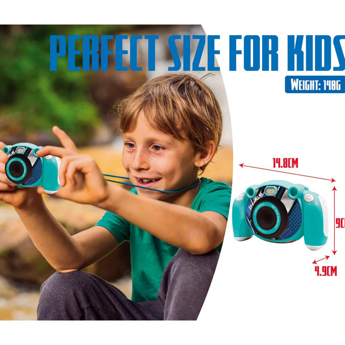 LEXIBOOK AMERICA INC 4-in-1 Kids Digital Camera