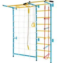 GoPlus (Costway) 7-in-1 Kids Indoor Swedish Wall Gym Set
