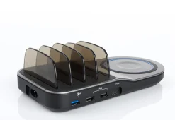 Sharper Image 2-in-1 USB Charging Station by