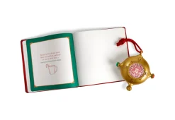 Holidynamics Inc Interactive Santa Ornament with Journal