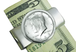 UPM Global LLC JFK Half Dollar Money Clip