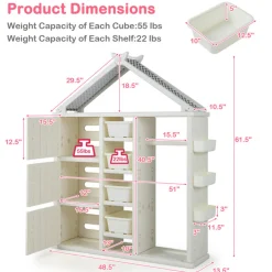 GoPlus (Costway) Kids Costume Storage Closet