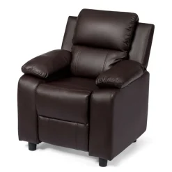 Kids GoPlus (Costway) Kids Deluxe Recliner Chair with Storage Arms