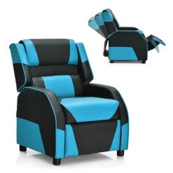 Kids GoPlus (Costway) Kids Gaming Sofa Recliner with Headrest and Footrest