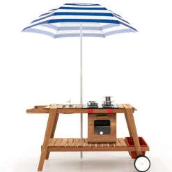 GoPlus (Costway) Kids Play Trolley with Sun Proof Umbrella