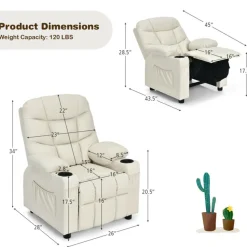 Kids GoPlus (Costway) Kids Recliner Chair