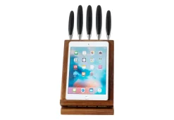 THAT! Inventions Inc Knife Block Set with Tablet Holder