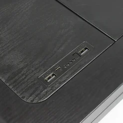 Sharper Image Laptop and Tablet Tray with Built-In Charger by