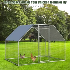 GoPlus (Costway) Large Walk In Chicken Run Cage