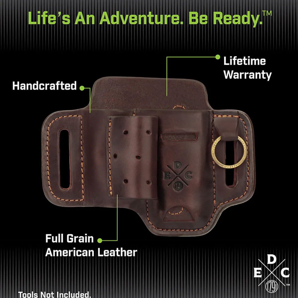 1791 Outdoor Lifestyle Group, LLC Leather Multitool Belt Sheath