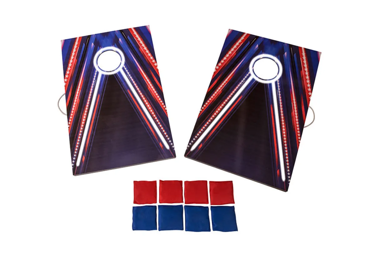 Sharper Image LED Cornhole