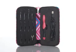 Breza Corp LED Crochet Hooks with Interchangeable Heads