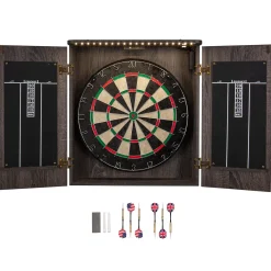Escalade Sports LED Dart Board Cabinet