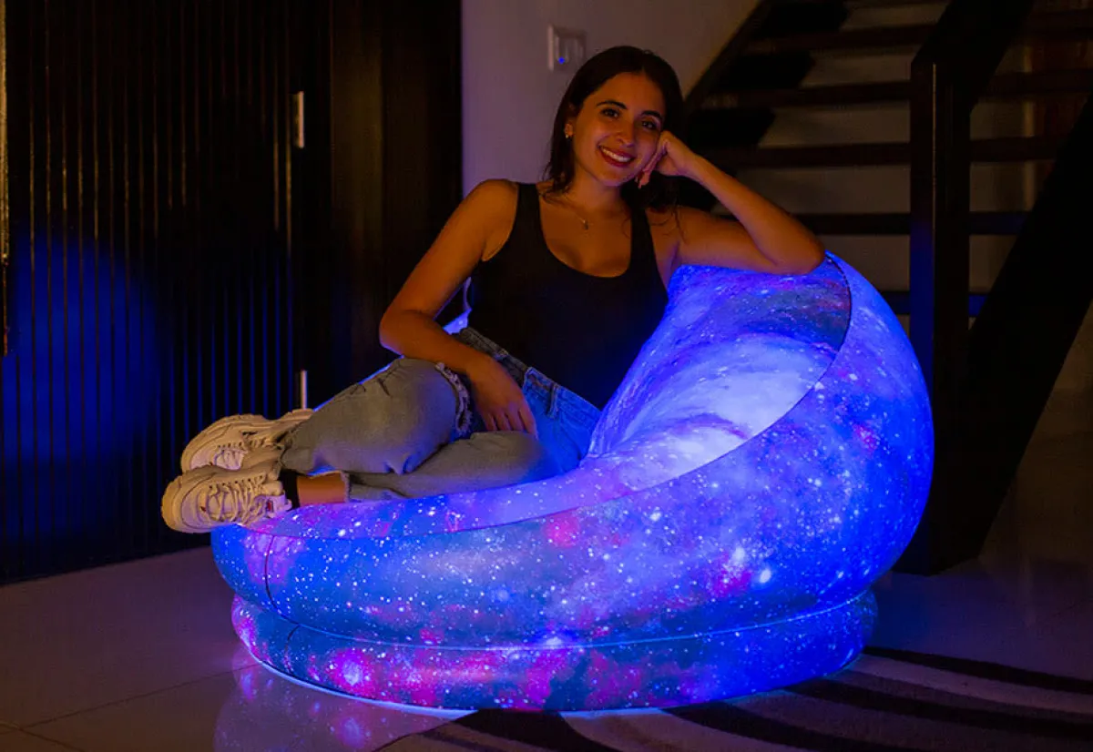 B u0026 D Group LED Galaxy Chair
