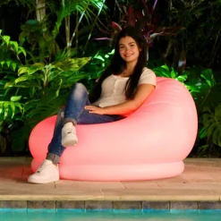 B u0026 D Group LED Inflatable Chair