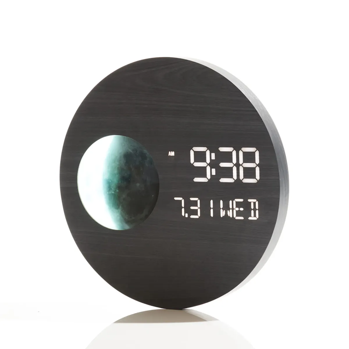 EP DESIGN LAB LED Moon Phase Simulation Clock