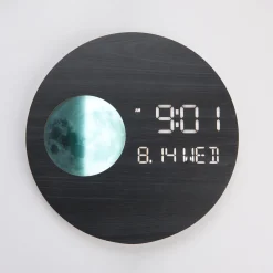 EP DESIGN LAB LED Moon Phase Simulation Clock