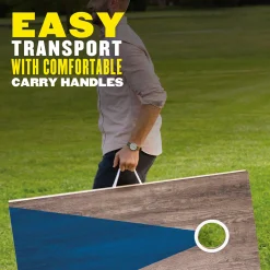 Escalade Sports LED Wood Cornhole Set