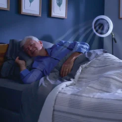 Sharper Image Light Socket Fan and Light