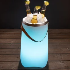 The World Trade Corporation Lighted Wine Bucket and Speaker
