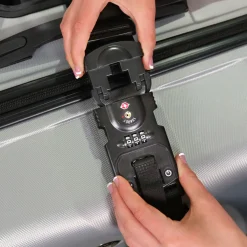 EP DESIGN LAB Locking Travel Strap Luggage Scale