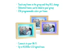 Get Lit LLC dba Friendship Lamps Long Distance Friendship Picture Frame Lamps (Set of 2)