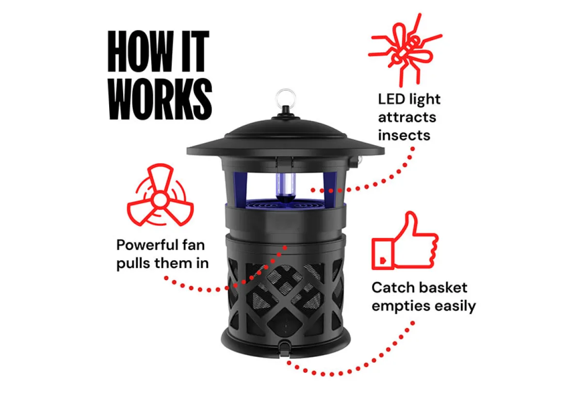 Woodstream Corporation Luxe 1 Acre Flying Insect and Mosquito Trap