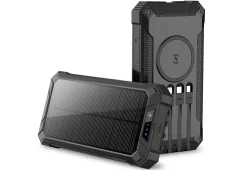 SCTP Inc (RSPA and Sungale) 20000mAh Solar Power Bank with Wireless Charging