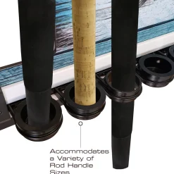 ReelSonar Inc Mahi 8 Fishing Rod Rack