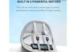 MI - Palomar Mesh Lumbar Support with Cooling Fans