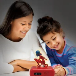 LEXIBOOK AMERICA INC Miraculous Ladybug Digital Alarm Clock with Nightlight