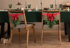Gordon Companies Inc Mixed Cedar and Pine Christmas Chair Back Swags (Set of 2)