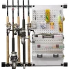 ReelSonar Inc Modular 5 Fishing Rod Rack and Tackle Organizer