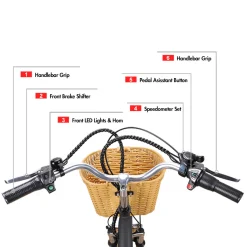 Sharper Image NAKTO Camel Electric Bike