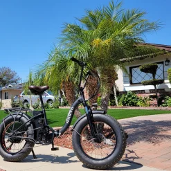 Sharper Image NAKTO Folding Electric Bike