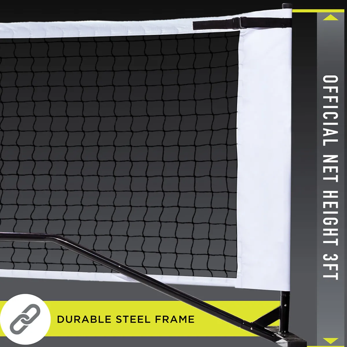 FRANKLIN SPORTS Official Size Pickleball Net Set