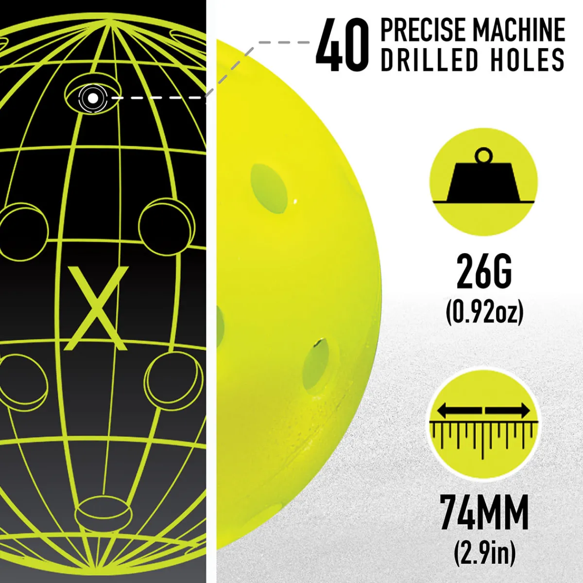 FRANKLIN SPORTS Official Size Pickleball Net Set