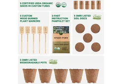 Dobi u0026 Associates, Inc. Organic Home Garden Seed Kits