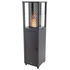 EP DESIGN LAB Outdoor Wood Pellet Patio Heater with Fan