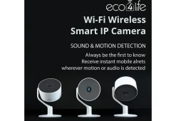 SCTP Inc (RSPA and Sungale) 1080P Indoor Smart Security Camera with Wi-Fi