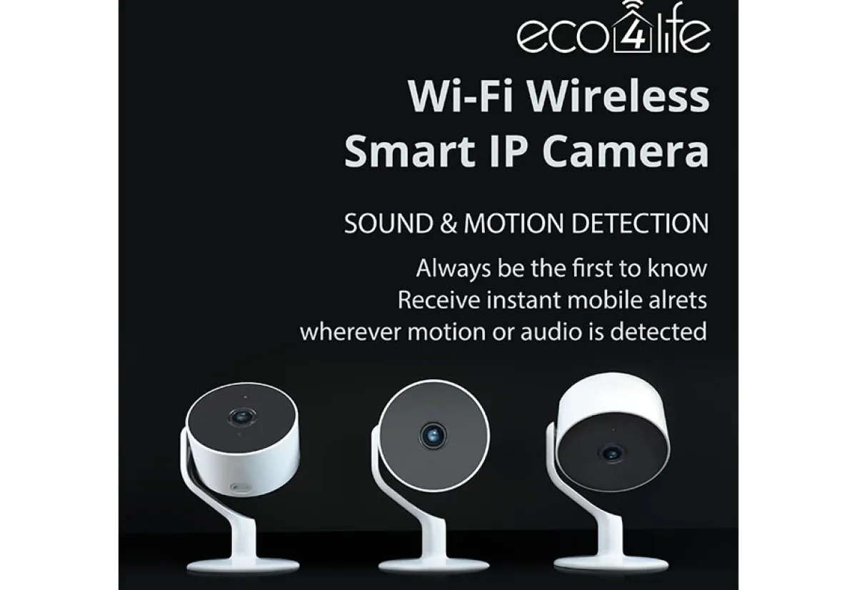 SCTP Inc (RSPA and Sungale) 1080P Indoor Smart Security Camera with Wi-Fi