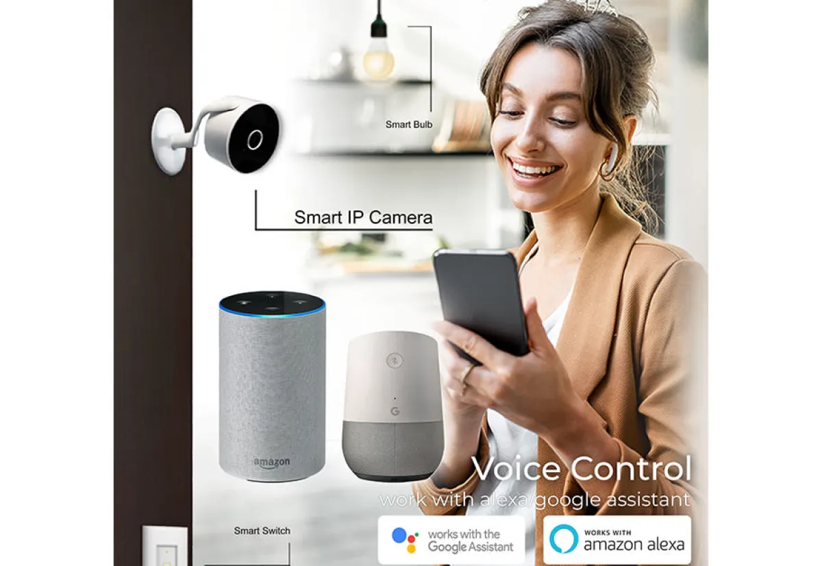SCTP Inc (RSPA and Sungale) 1080P Indoor Smart Security Camera with Wi-Fi