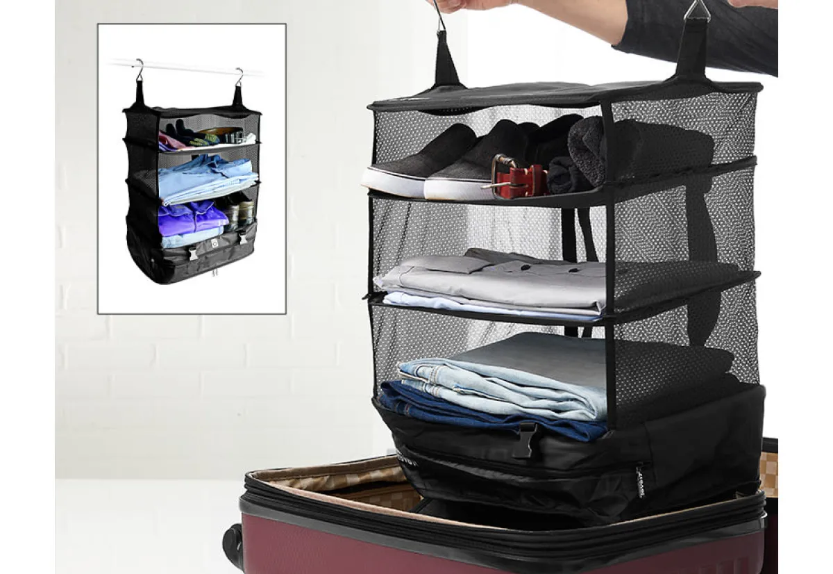 Teleshop Inc. Packable Hanging Shelves (Set of 2)