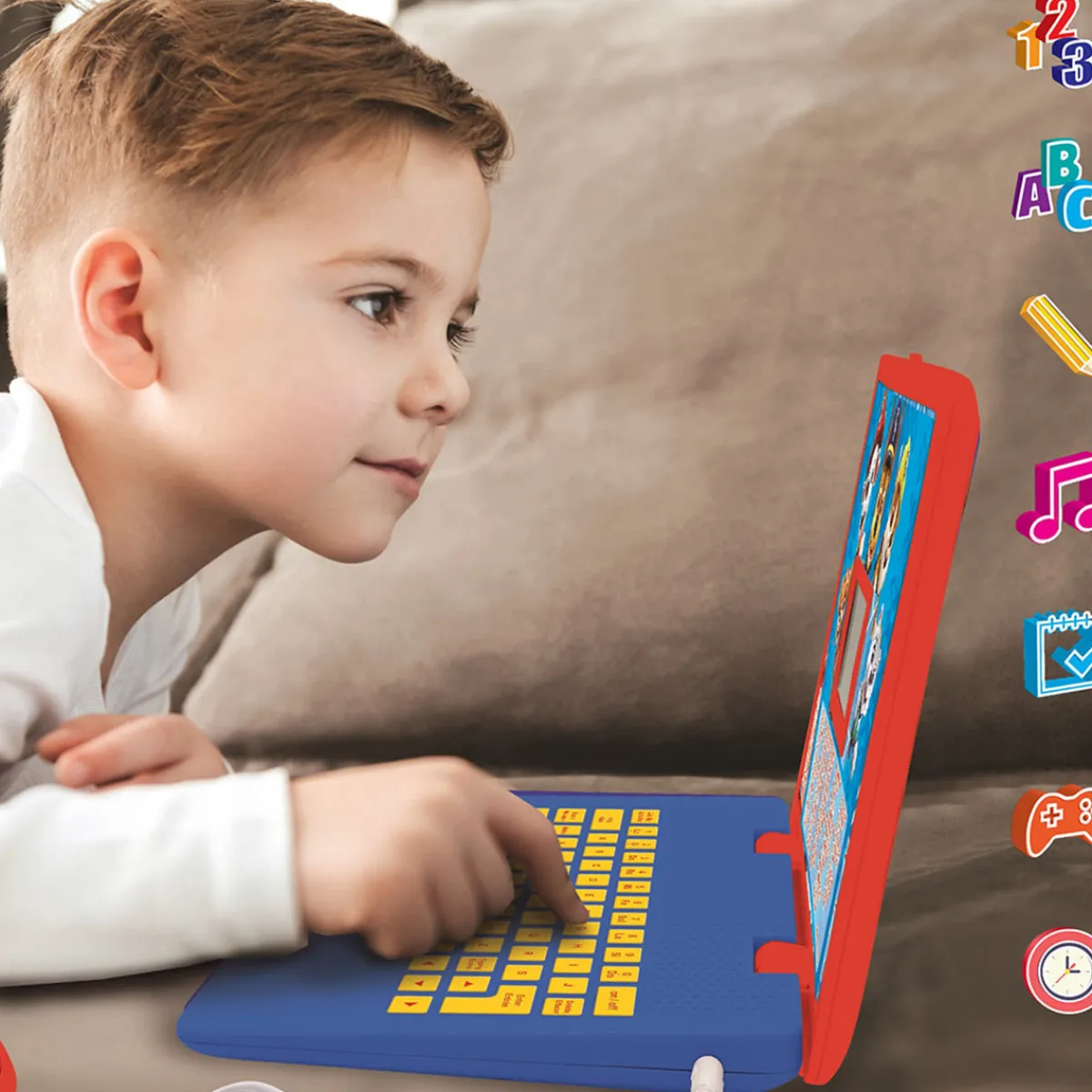 LEXIBOOK AMERICA INC Paw Patrol Bilingual Talking Educational Laptop