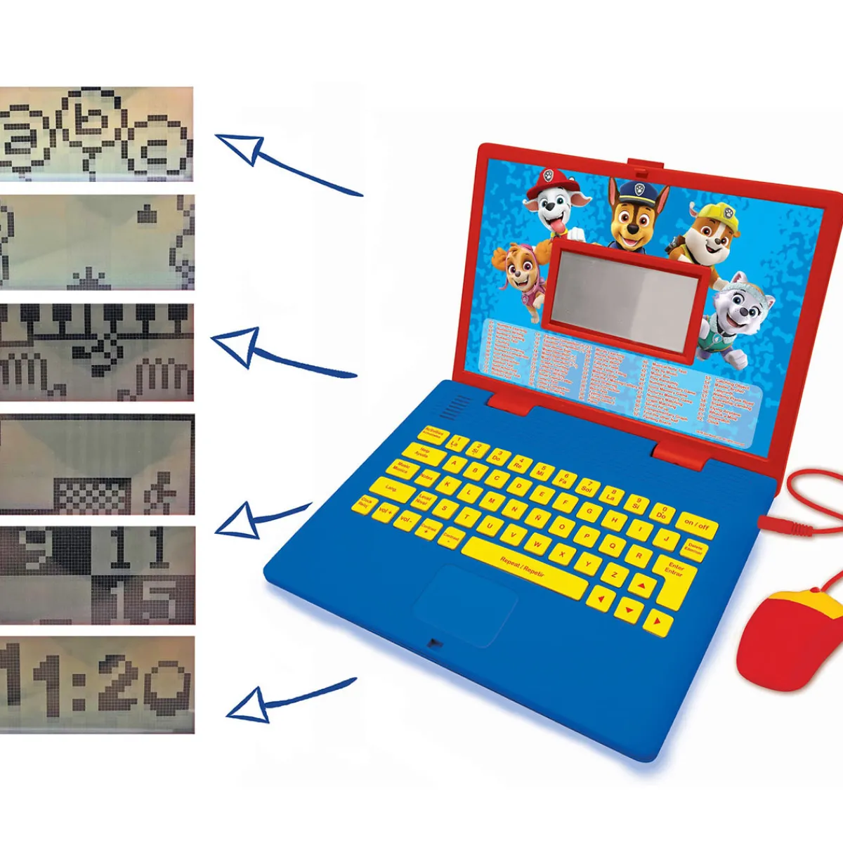 LEXIBOOK AMERICA INC Paw Patrol Bilingual Talking Educational Laptop