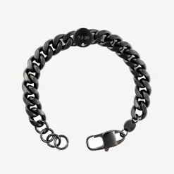 Moonglow LLC Personalized Engraved Choose Your Moon Phase Titan Bracelet