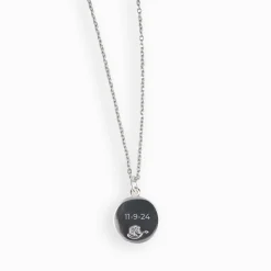 Moonglow LLC Personalized Engraved Choose Your Moon Phase Charmed Simplicity Necklace