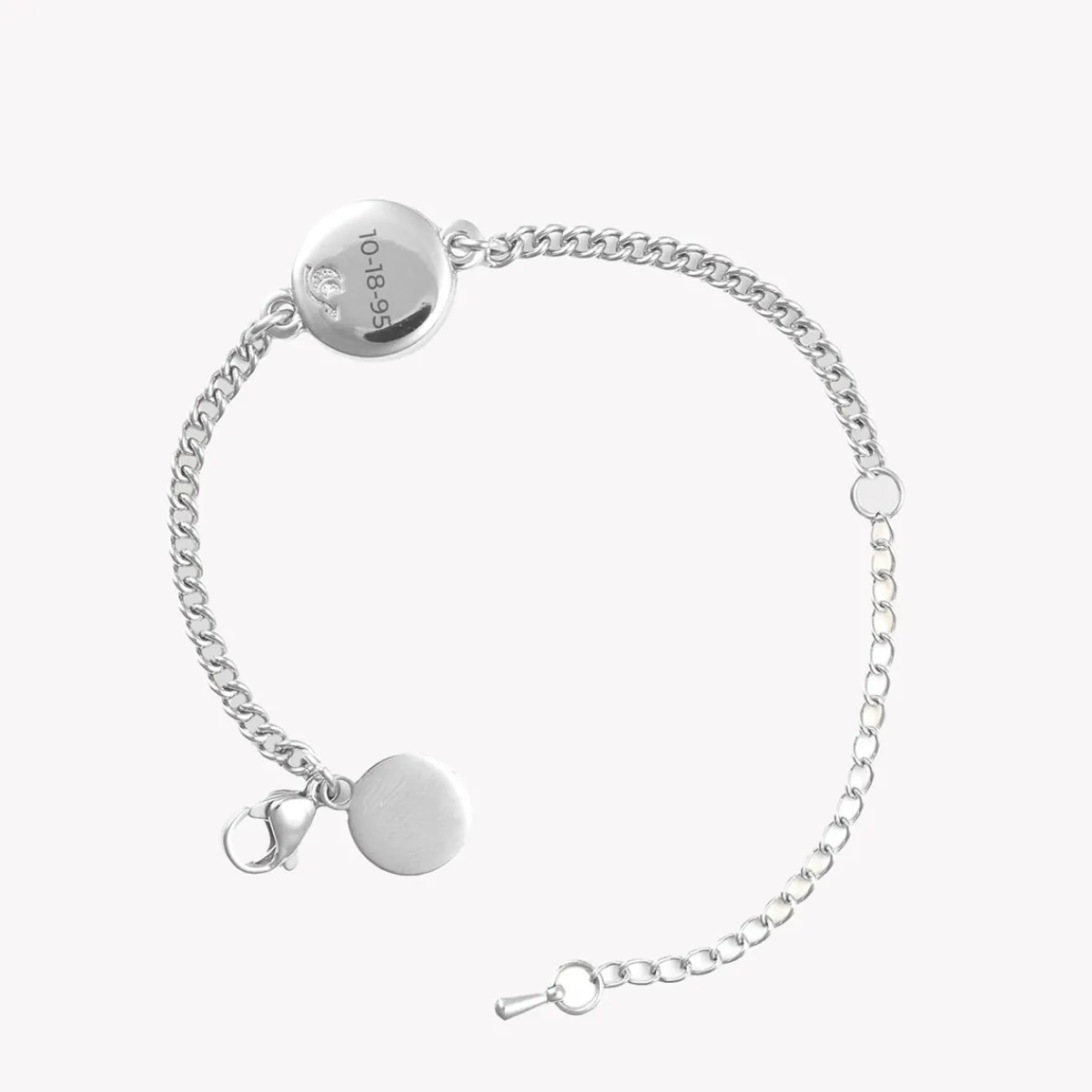 Moonglow LLC Personalized Engraved Choose Your Moon Phase Pallene Bracelet