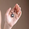Moonglow LLC Personalized Engraved Choose Your Moon Phase Regio Keychain
